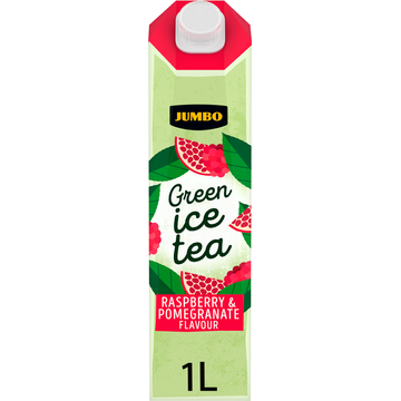 Jumbo Ice Tea Green Granaatappel Framboos 1L