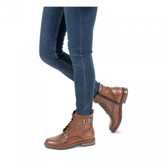 Bottines MARRON MEGIS ELEGANT