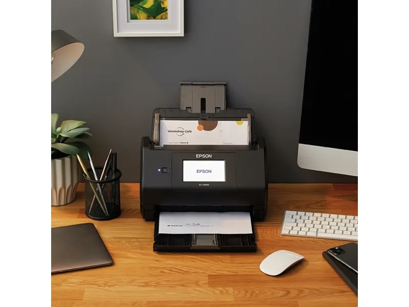 Epson WorkForce ES-580W DIN A4-Dokumentenscanner, ADF 100S.