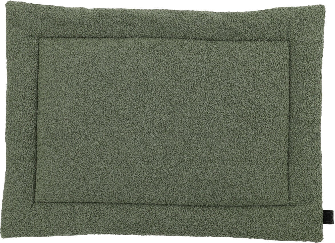 Overseas Petlife benchkussen Teddy groen 50 x 35 x 2 cm