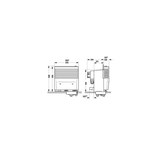 Truma Trumatic S5004 für 1 Gebläse - 30 mbar