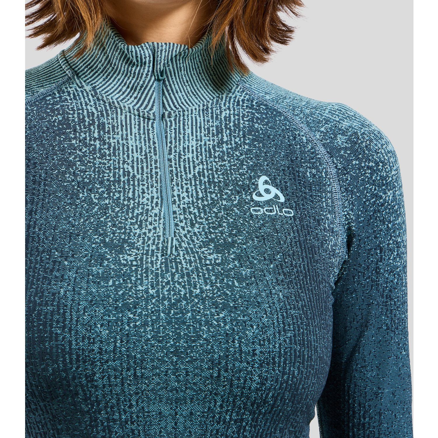 Odlo Blackcomb Eco Turtle Neck HalfZip LS Dames