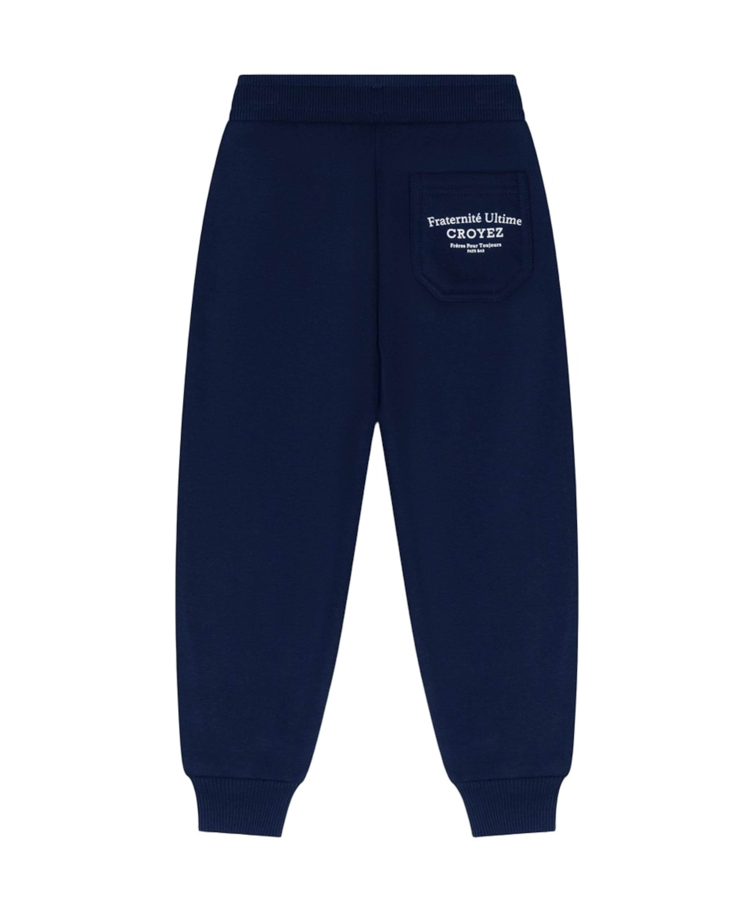 Croyez Mini Croyez Mini Fraternité Sweatpants jongens broek blauw