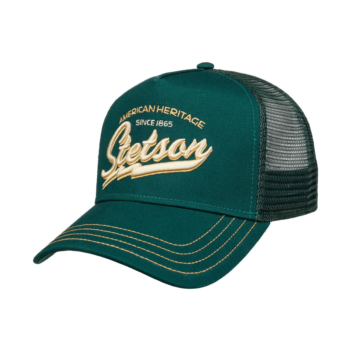 Stetson American Heritage Trucker Cap (Dark Forest)