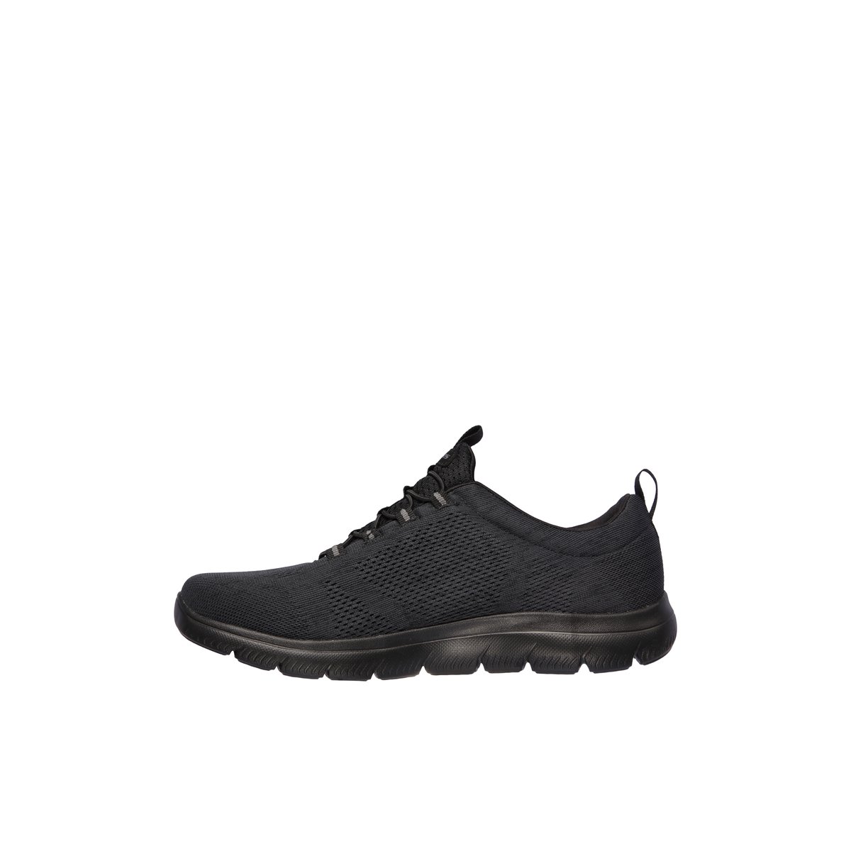 2X les points-Summits_l-m-Baskets - Talon plat - Noir