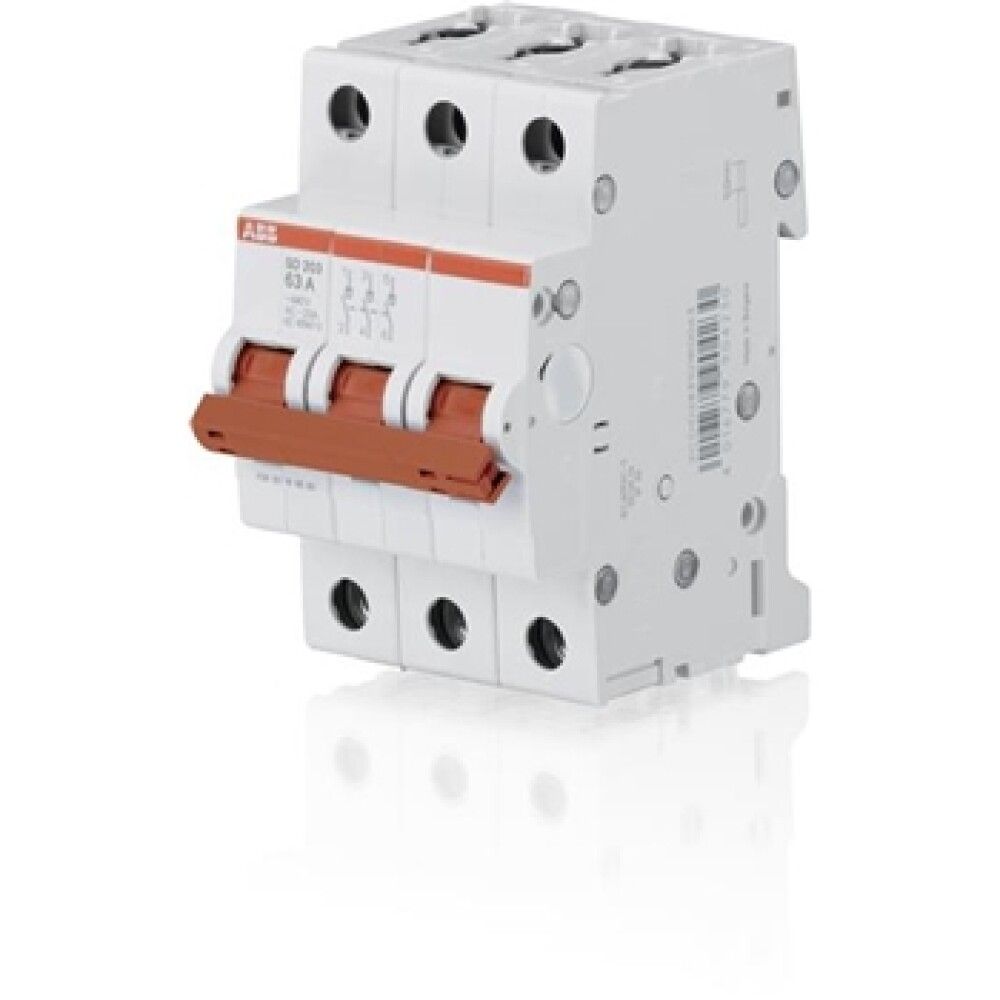 LASTBRYTER ABB SD203/63 3 POLER 63 A