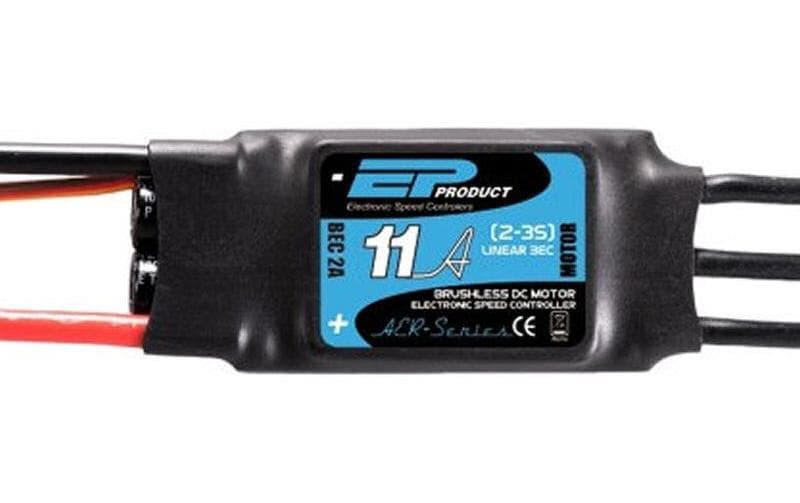 Brushless Regler Aer11-Aer-Series 11A, 2-3S, L-BECBrushless ESC für Flugmodelle