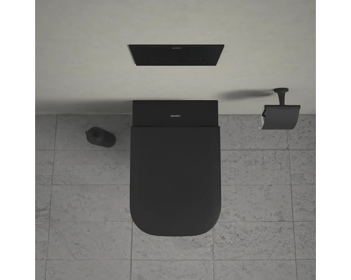 DURAVIT Happy D.2 toiletzitting, antraciet mat, met softclose mechanisme