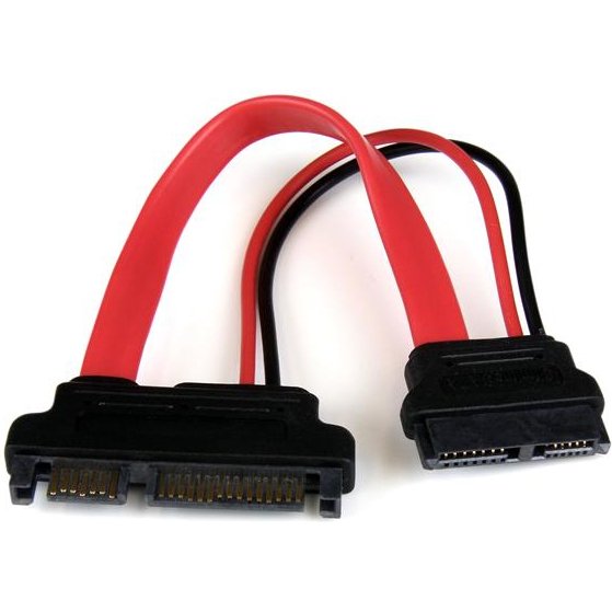 StarTech.com Adaptateur SATA Slimline de 15 cm vers SATA avec alimentation - F/M