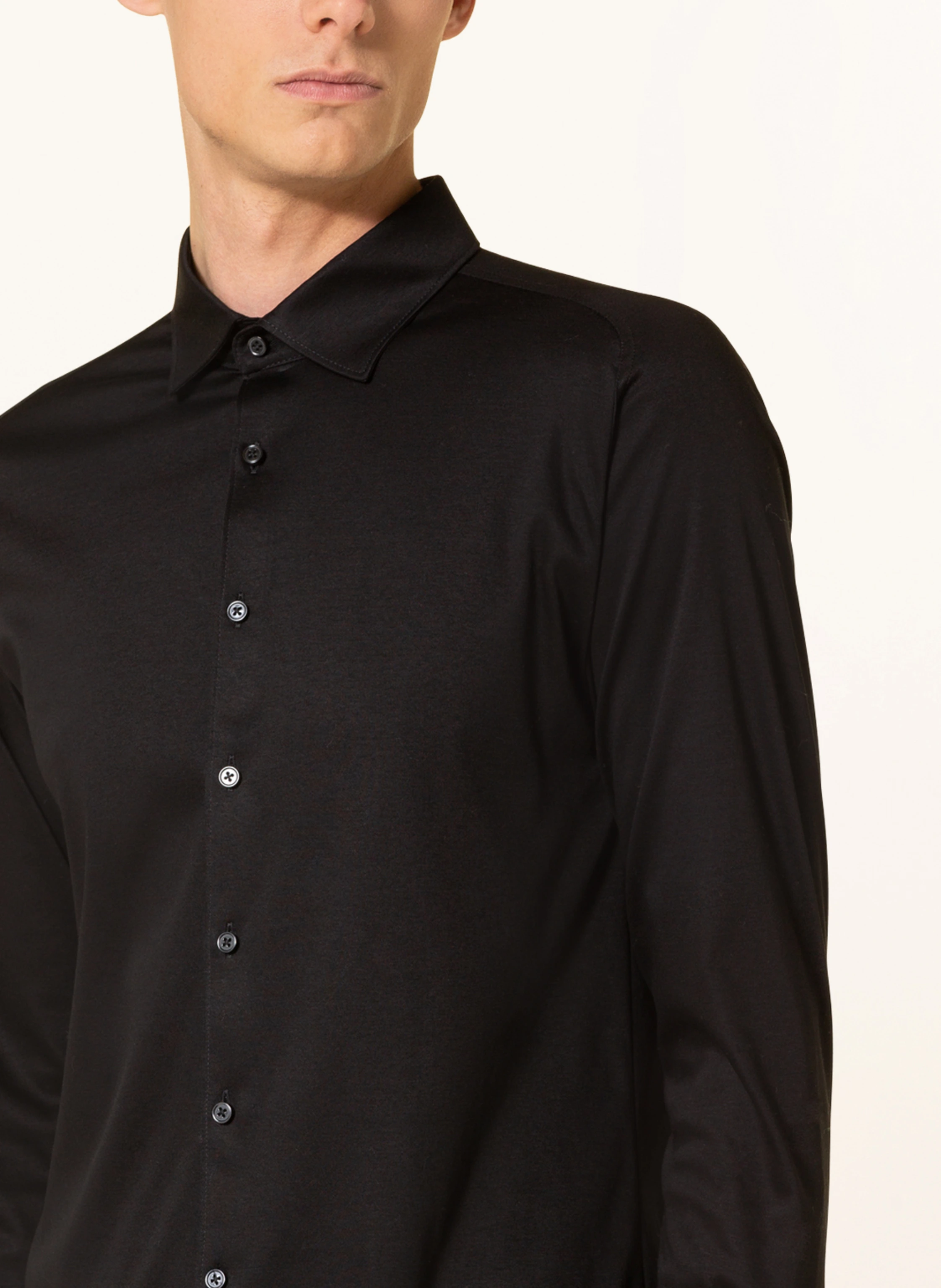 DESOTO Jerseyhemd Slim Fit