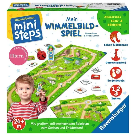 Ravensburger mini steps Mein Wimmelbild-Spiel