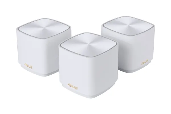 ASUS ZenWiFi XD5 - Wi-Fi-system - (3 routere) - op til 5000 sq.ft - mesh 1GbE - Wi-Fi 6 - Dual Band