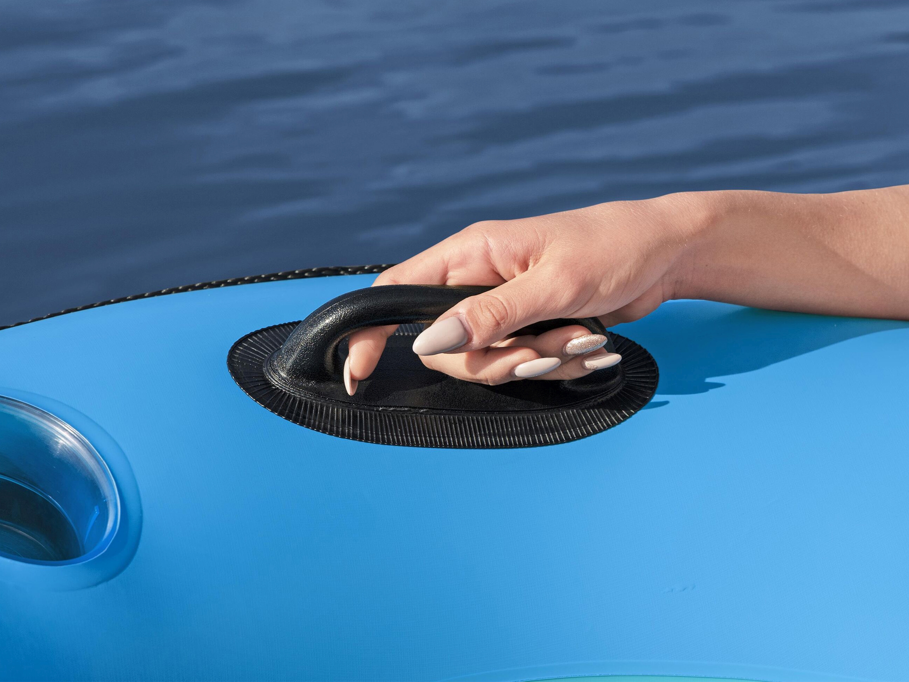 Schwimmring mit Rückenlehne White Cap Rider 122 cm