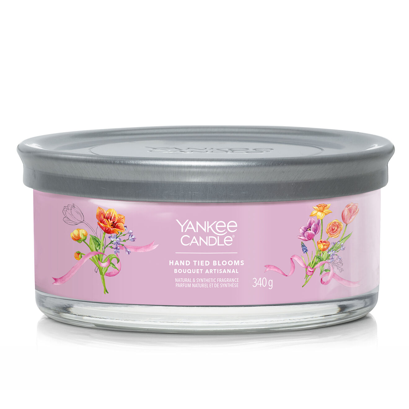 Yankee Candle Bougie parfumée 5 mèches Signature Bouquet Artisanale - 16-28h