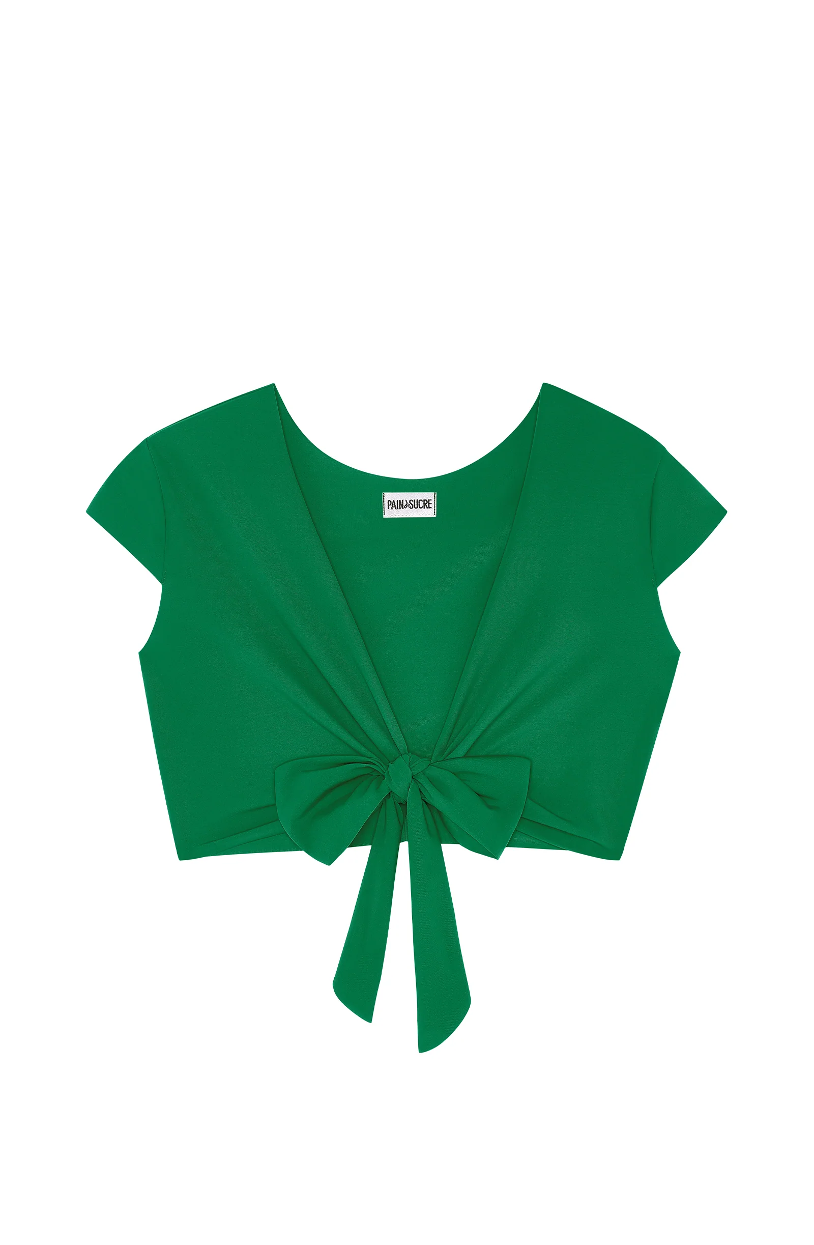 tako Crop-top cache coeur jade Jade