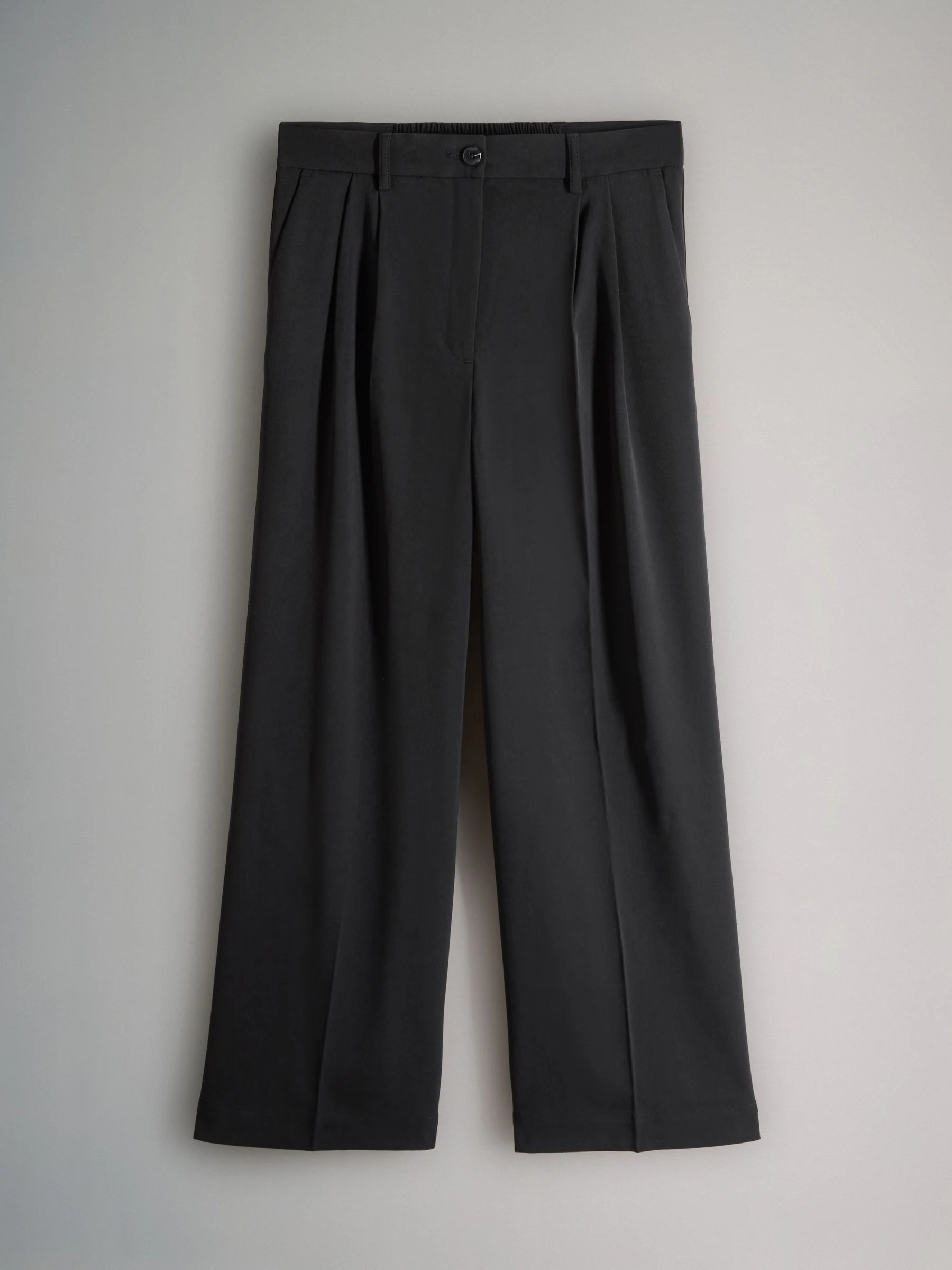 Zwart/grijs - The Set 2 Pack Wide Leg Pleated Trousers