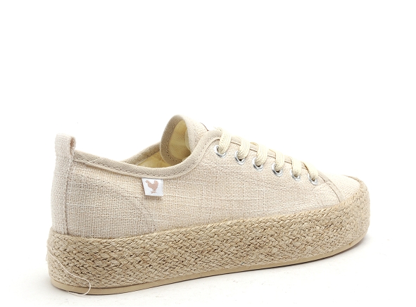 Pitas basses femme ada  linen beige