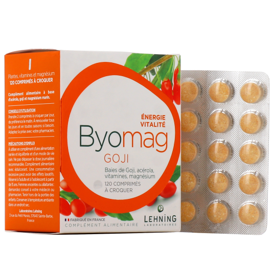 Lehning Byomag Goji - Fatigue, Bien-être