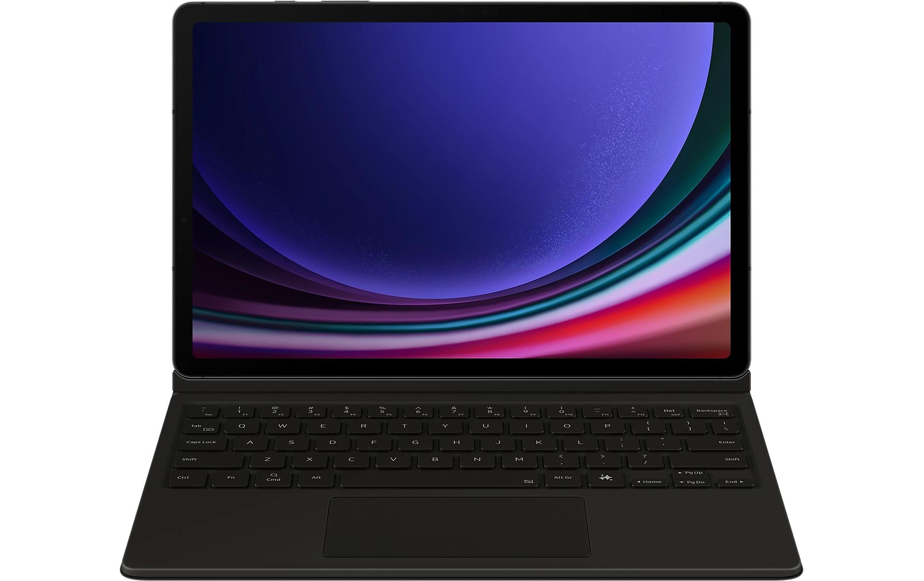 Tablet Tastatur Cover Samsung Tab S9/ S9 FE QWERTZ (CH)<br>Tastaturcover für das Samsung Galaxy Tab S9/S9 FE mit AI Key