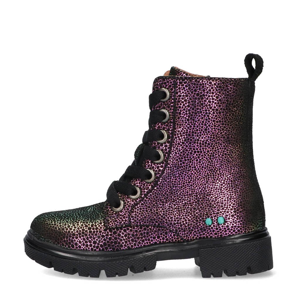 BunniesJR Saar Sterkleren veterboots paars