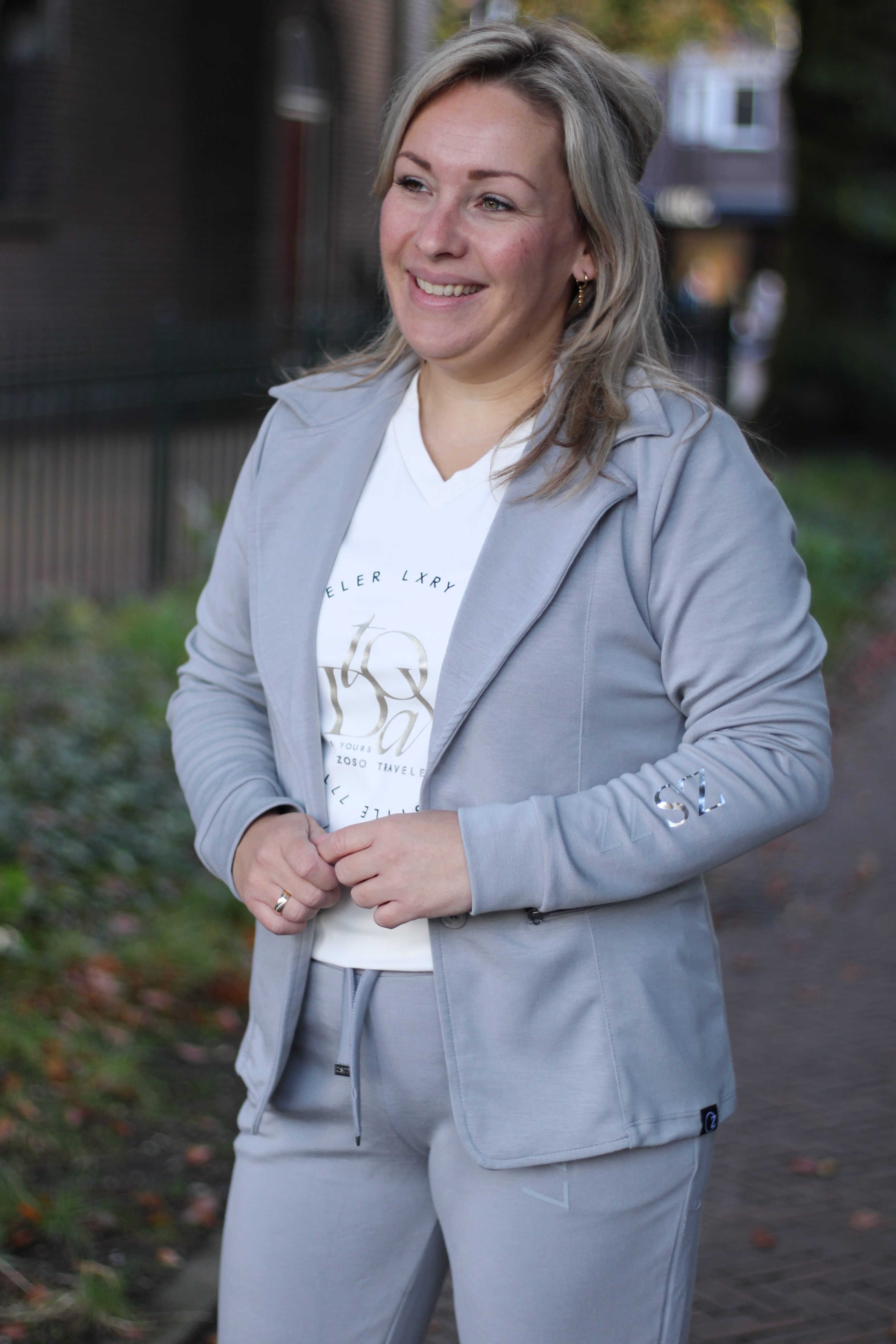 Zoso - Myriam Sporty Jacket - Grey