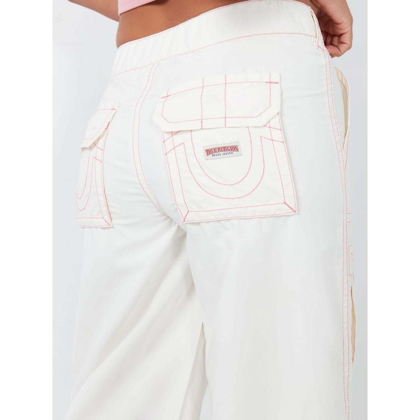 True Religion TR Jessie Baggy Cargos Womens