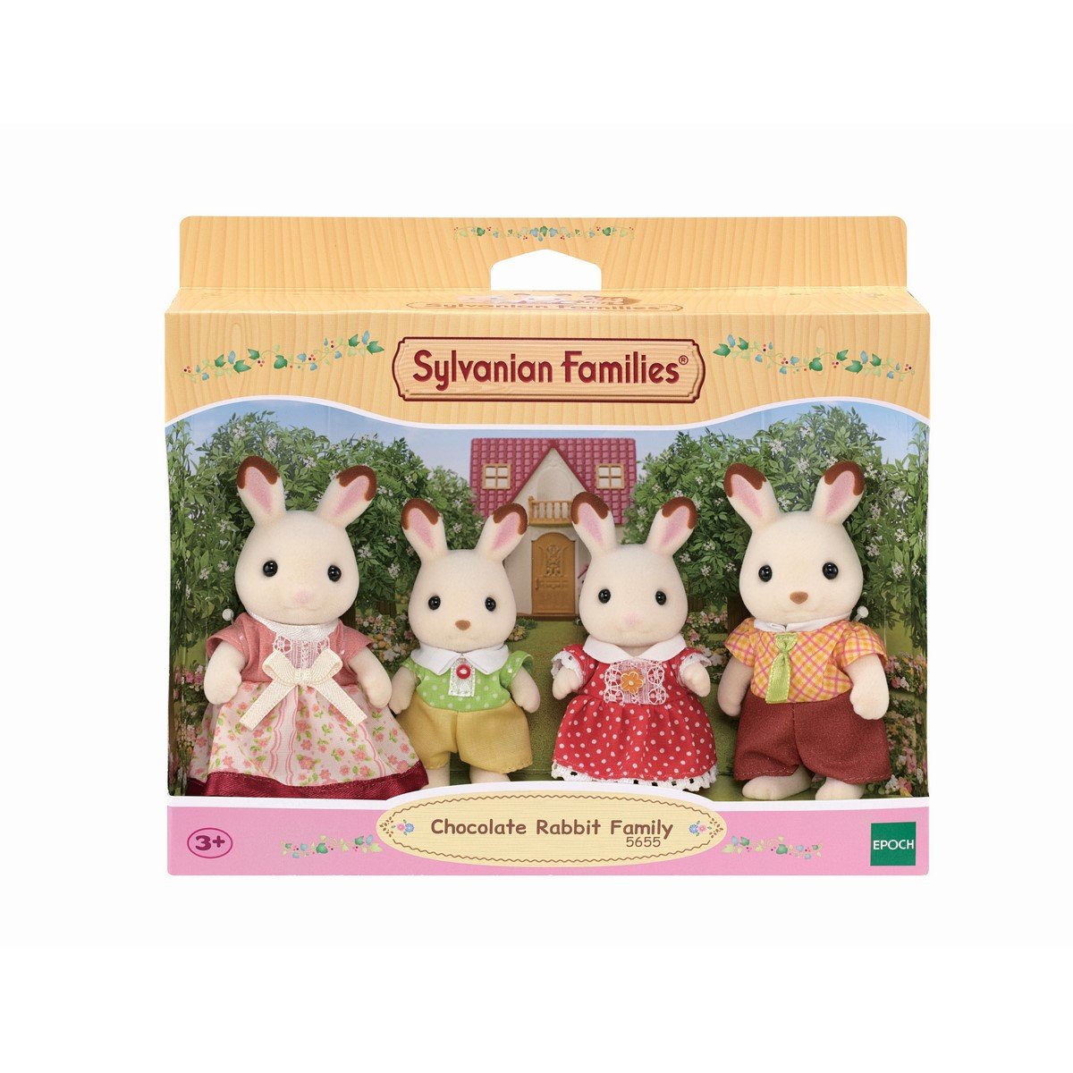 La famille Lapin Chocolat - Sylvanian Families 5655