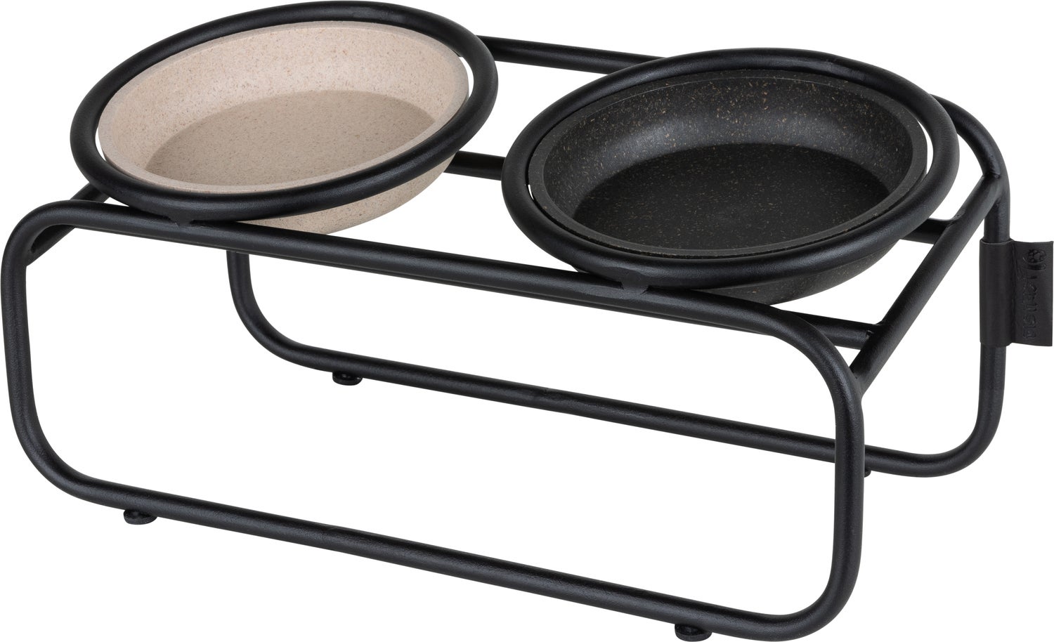 District 70 voerstandaard Butler zwart 29,5 x 14 x 14,5 cm