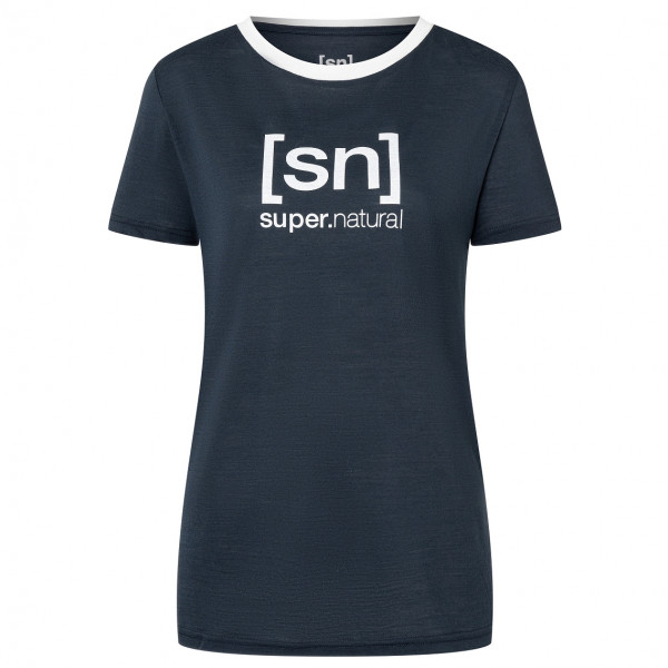super.natural - Women's The Essential Logo Tee - Haut en mérinos