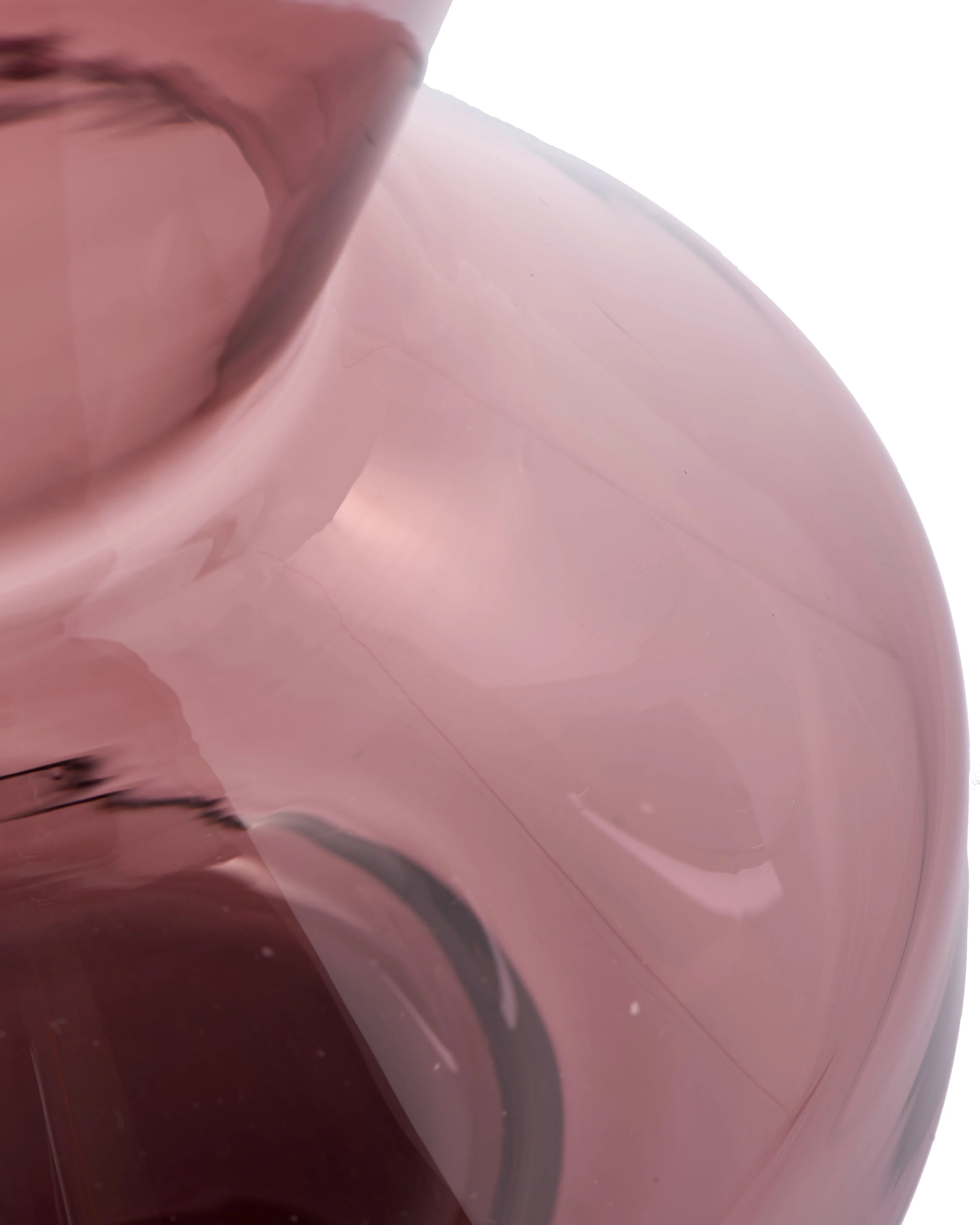 THICK NECK - Vase verre | Violet