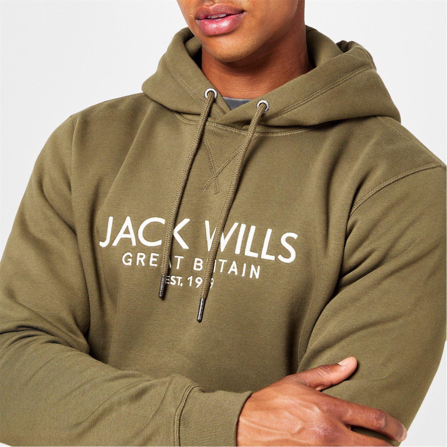 Jack Wills JW Batsford Logo Hoodie