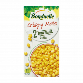 Bonduelle Crispy mais mini packs (2 x 75 gram)