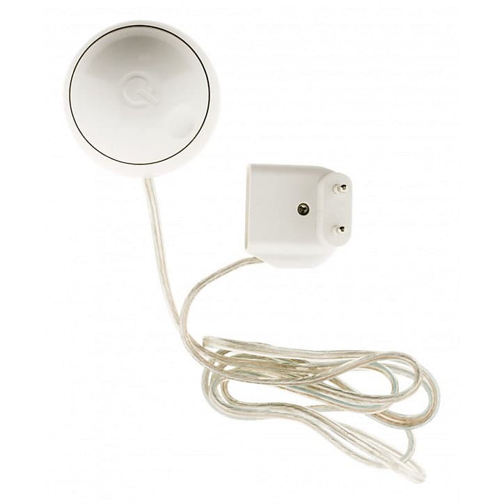 Variateur universel rotatif et prise gigogne blanc