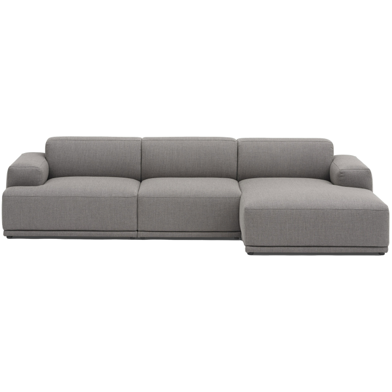 Muuto Connect Soft 3-zits bank configuratie 2 Re-wool 128