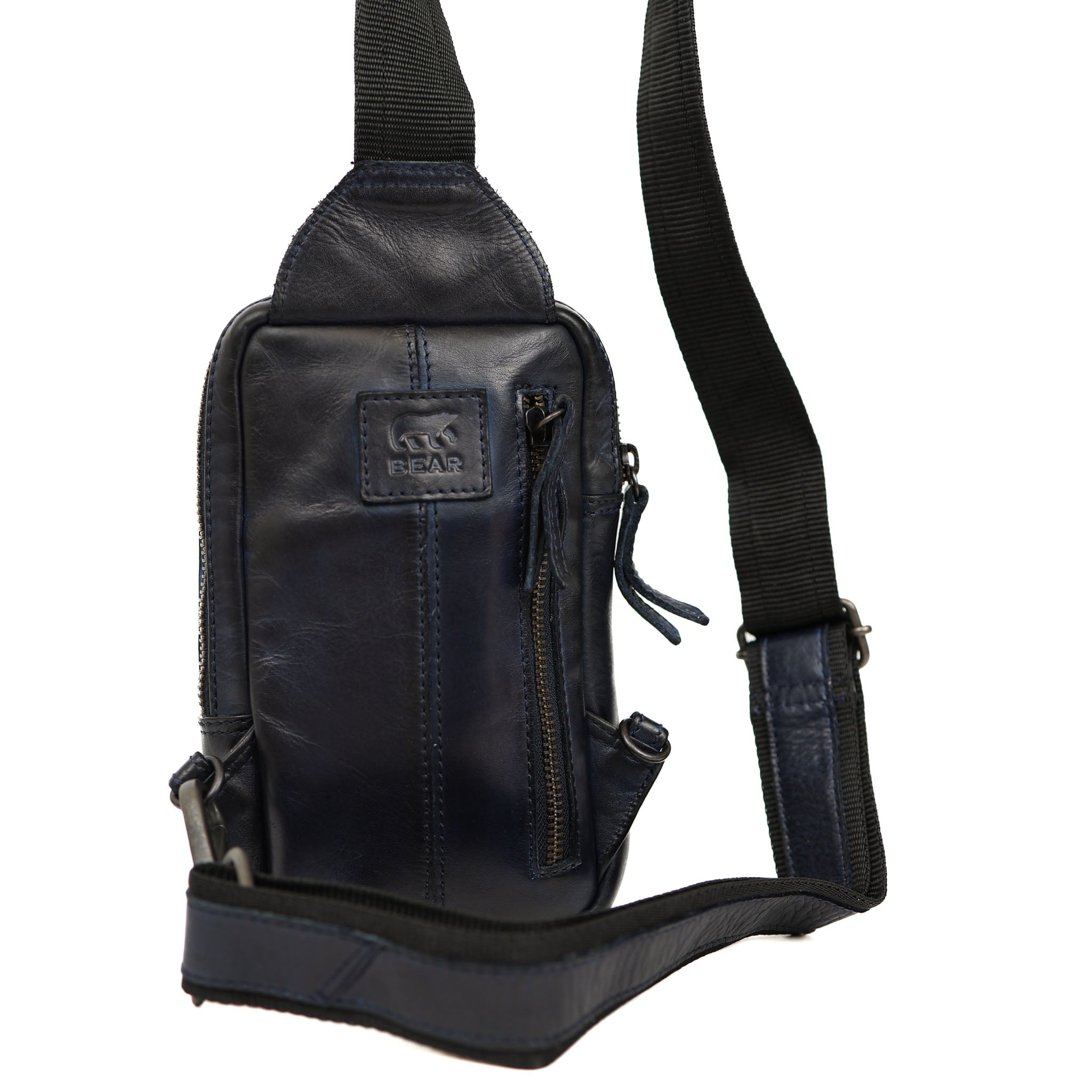 Klein crossbody tasje 'Nikki' donkerblauw Donkerblauw