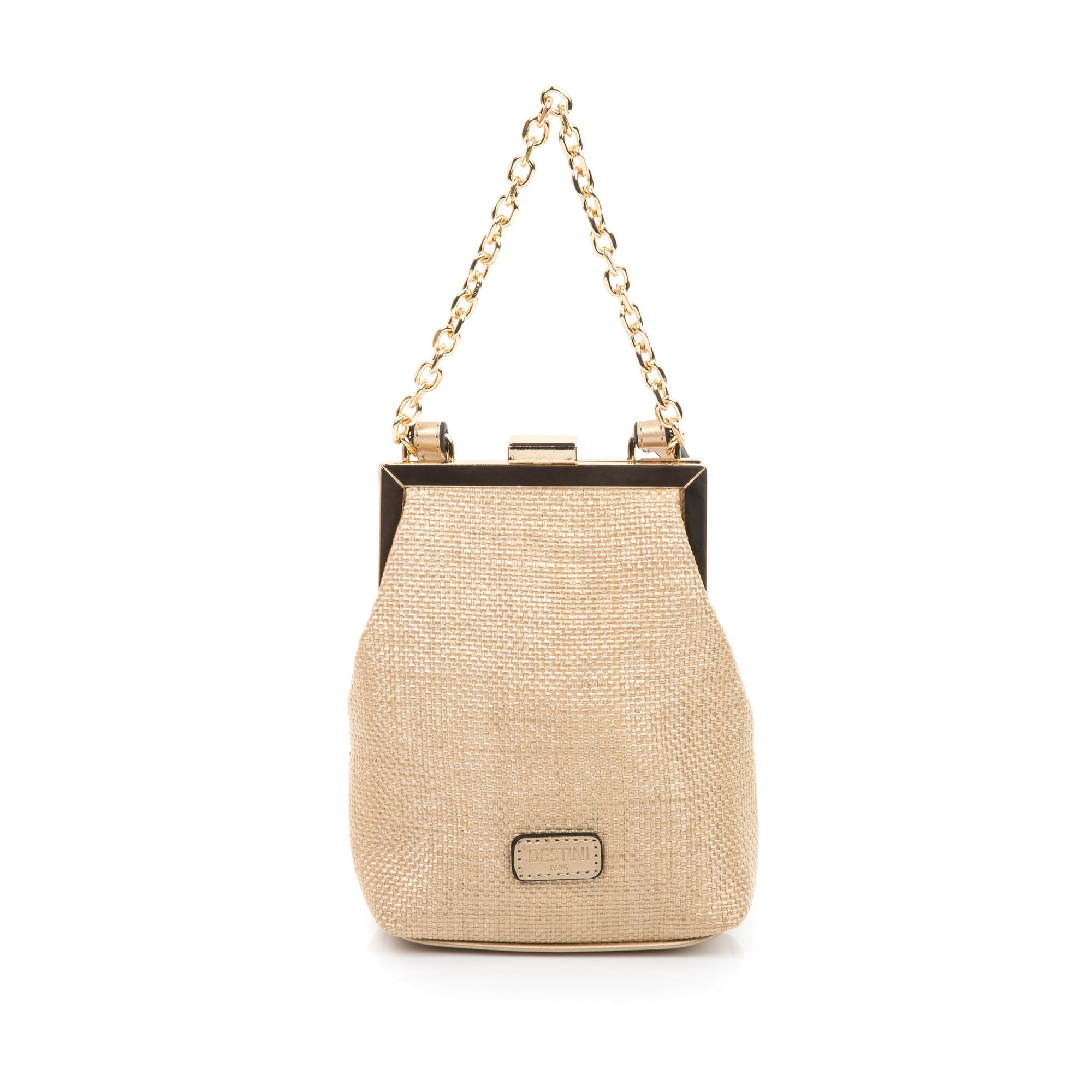Sac bandoulière or