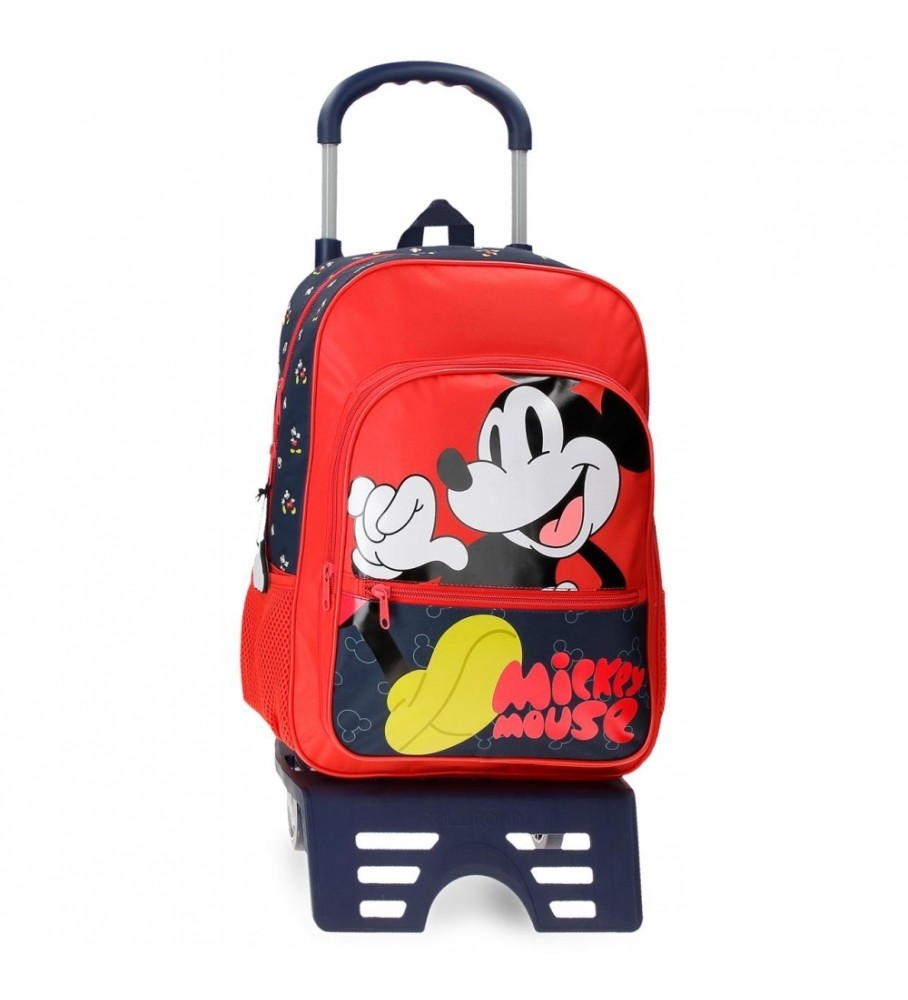 Joumma Bags Mochila Escolar Mickey Mouse rojo