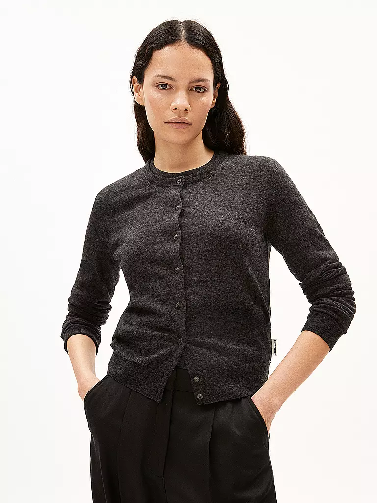 ARMEDANGELS Strickjacke OPHALIAA grau