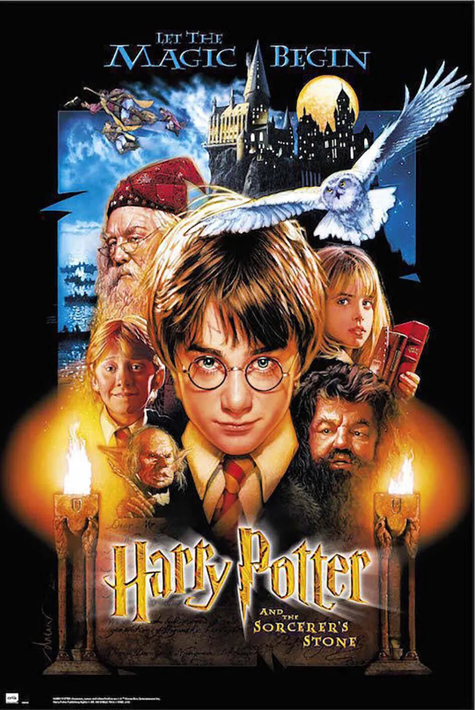 Poster Harry Potter, Soceres Stone, 61 x 91 cm