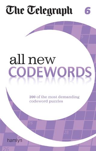 The Telegraph: All New Codewords 6 - The Telegraph Puzzle Books (Paperback)