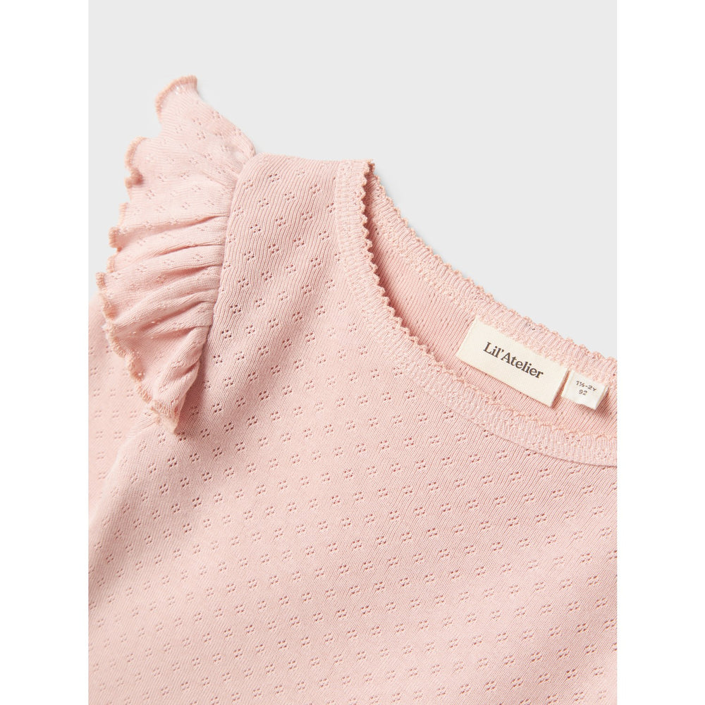 Køb Lil'Atelier Peach Whip Rachel Nan Slim Bluse
