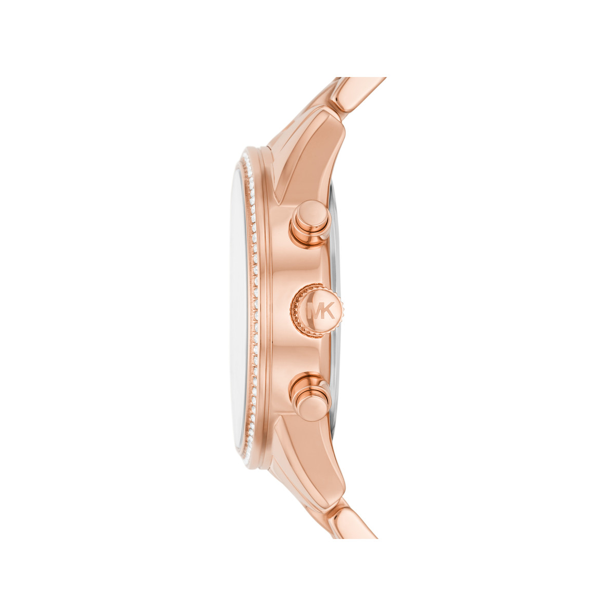 Montre MICHAEL KORS Ritz femme chronographe acier doré rose