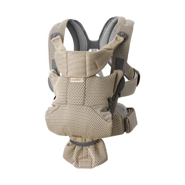 BabyBjörn Move 3D Mesh Draagzak Grijs / Beige