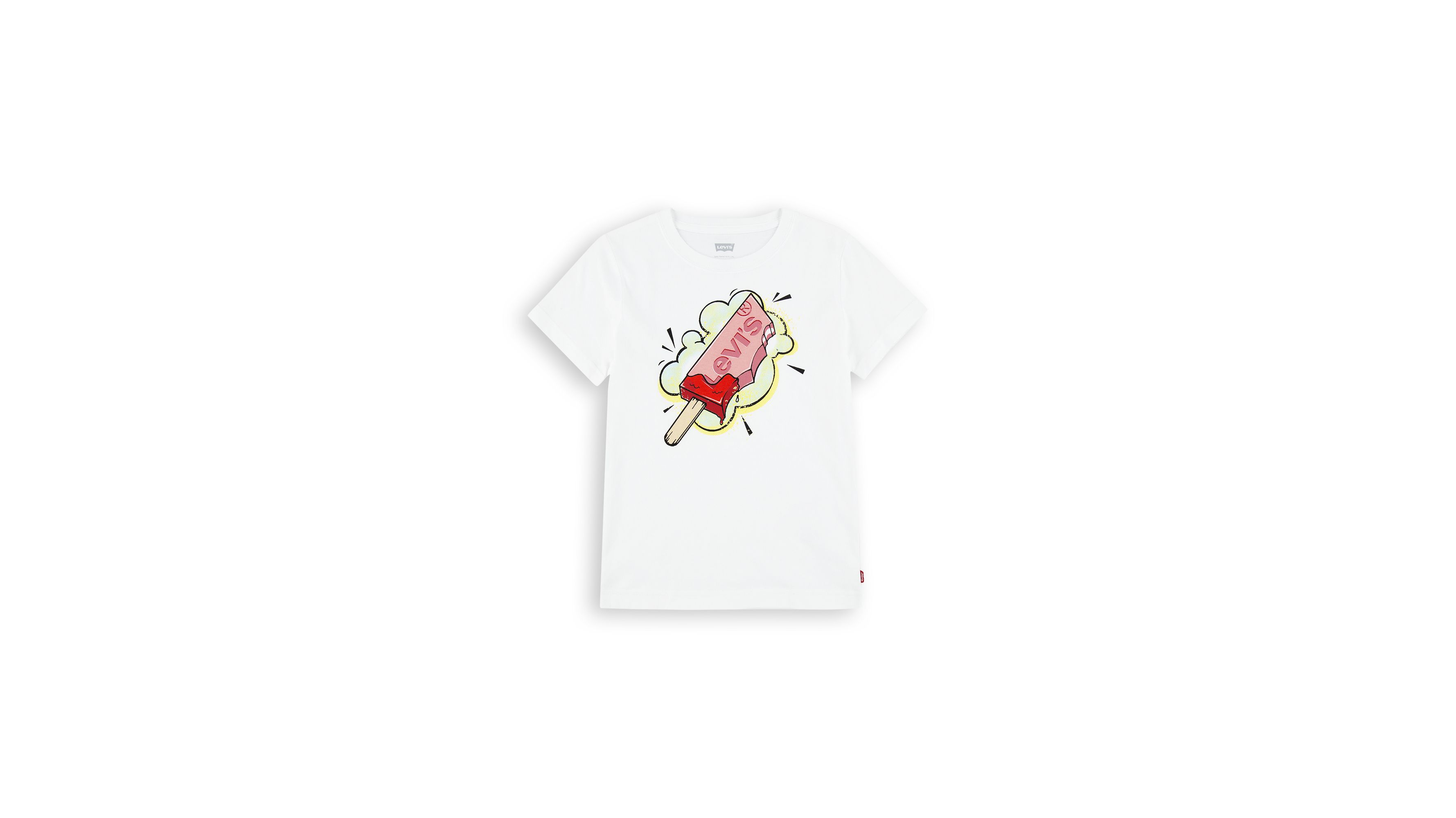 T-shirt Popsicle - Bright White - Blanc