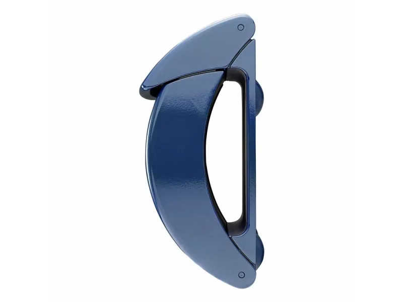 BURG-WÄCHTER PIANO 886 Marine Blue, Vægmonteret postkasse, Plast, Blå, Vandret, Nøgle, 1 stk