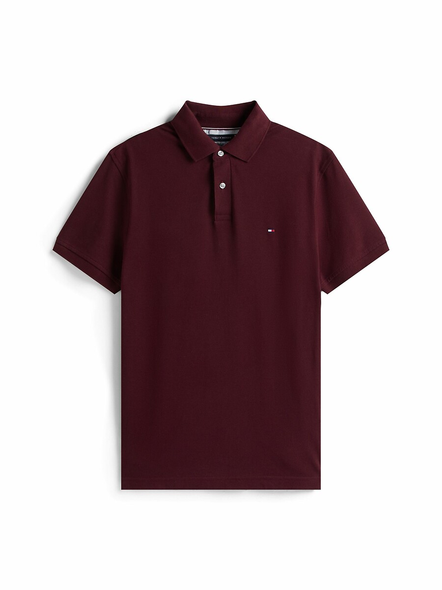 TOMMY HILFIGER<br>Polo reta e elástica, 2 botões