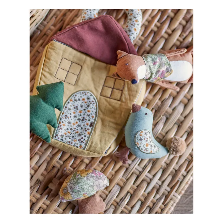Bloomingville Mini Maison en lin et ses accessoires