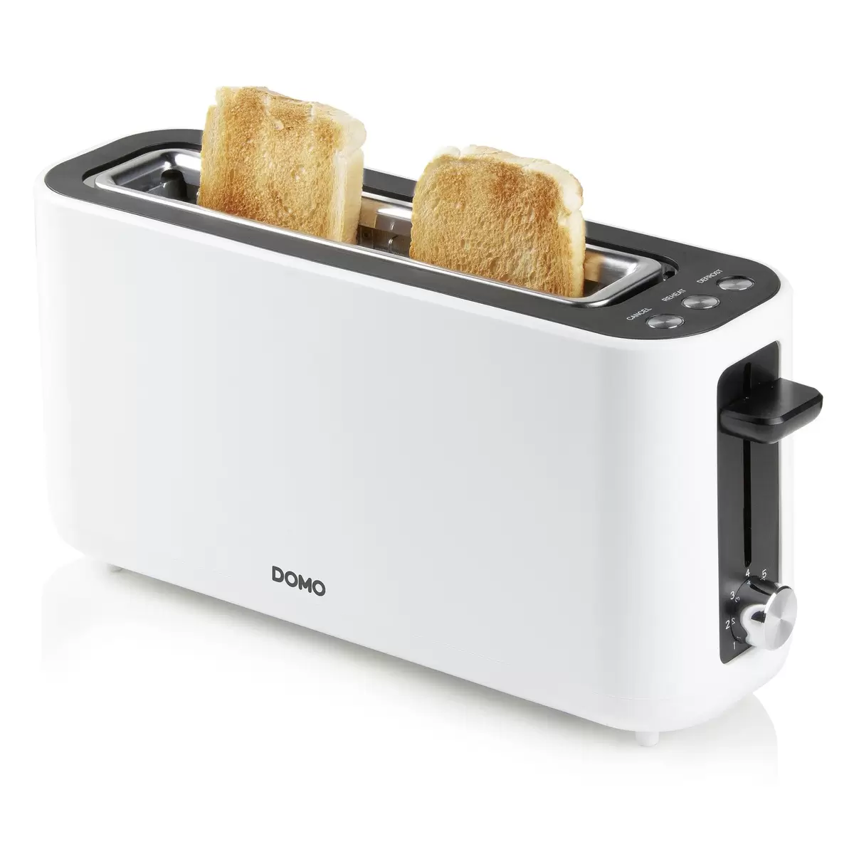 Toaster 2 Scheiben Domo DO962T weiss