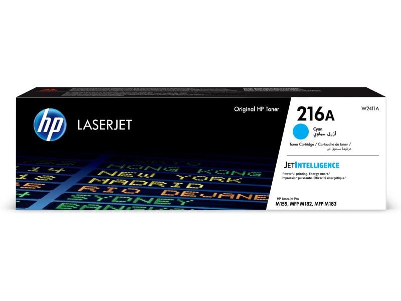 HP Toner Nr. 216A (W2411A) Cyan Tonerkartusche