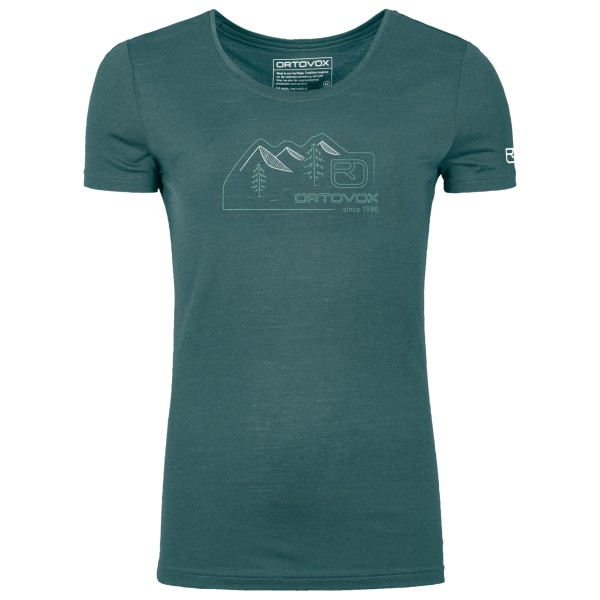 Ortovox - Women's 150 Cool Vintage Badge T-Shirt - Haut en mérinos